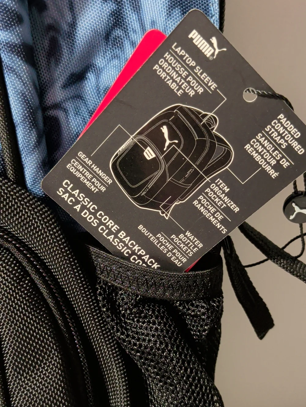 PUMA NWT Blue 15 In. Backpack